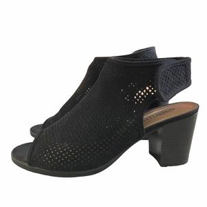 Seychelles block heel peep toe